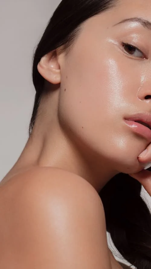 a natural skin lady